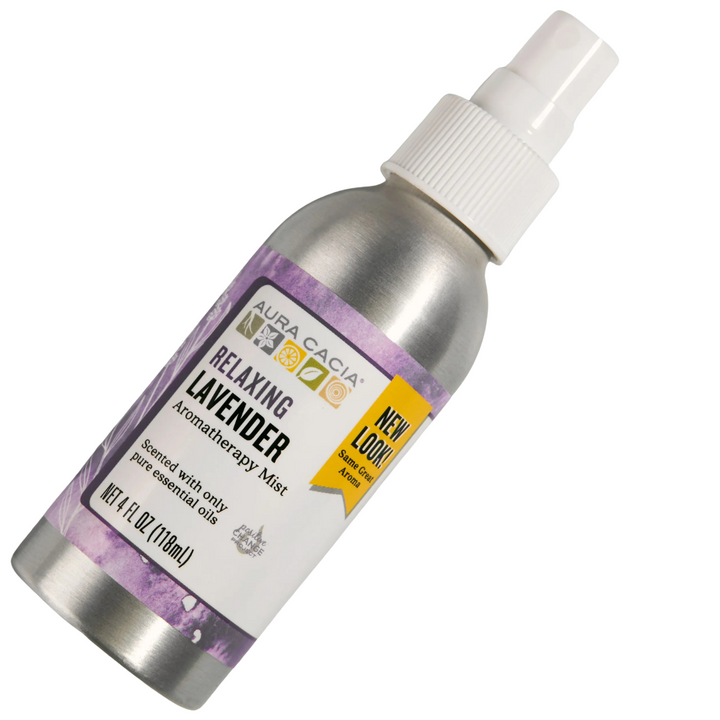 Aura Cacia Relaxing Lavender Aromatherapy Room & Body Mist – 4 oz