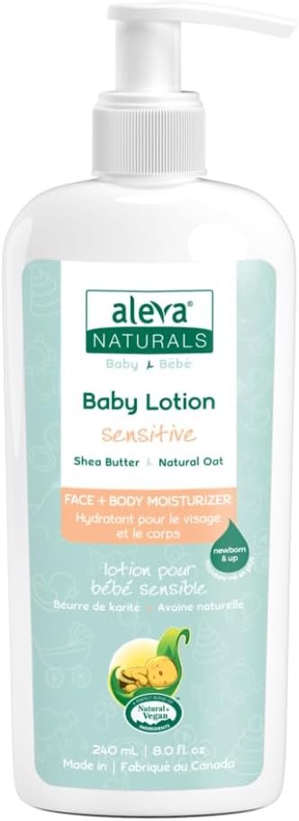 Aleva Naturals Baby Daily Soothing Moisturizer – 8 oz (236.5 ml)