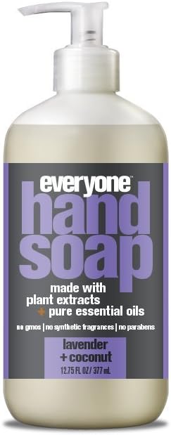 EO Products Everyone Hand Soap – Lavender & Coconut | Soothing, Moisturizing Hand Wash with Panthenol