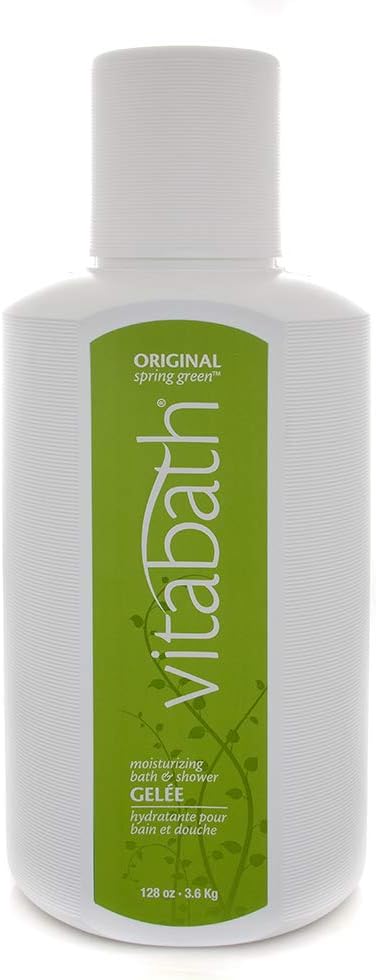 Vitabath Original Spring Green Gallon – Moisturizing Bath & Shower Gelee (128 oz)