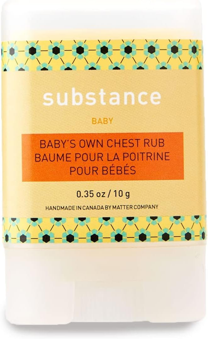 Matter Company Baby Chest Rub – Natural Soothing Balm (Mini Stick)