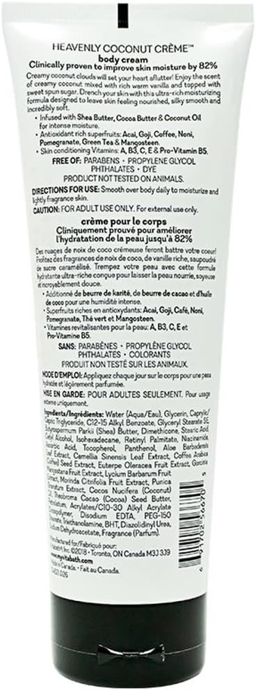 Vitabath Heavenly Coconut Crème Body Cream (8 oz)