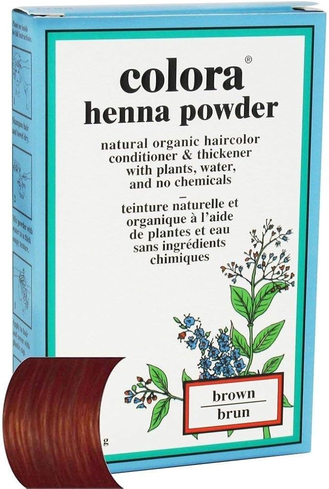 Colora Henna Powder Hair Color – Brown