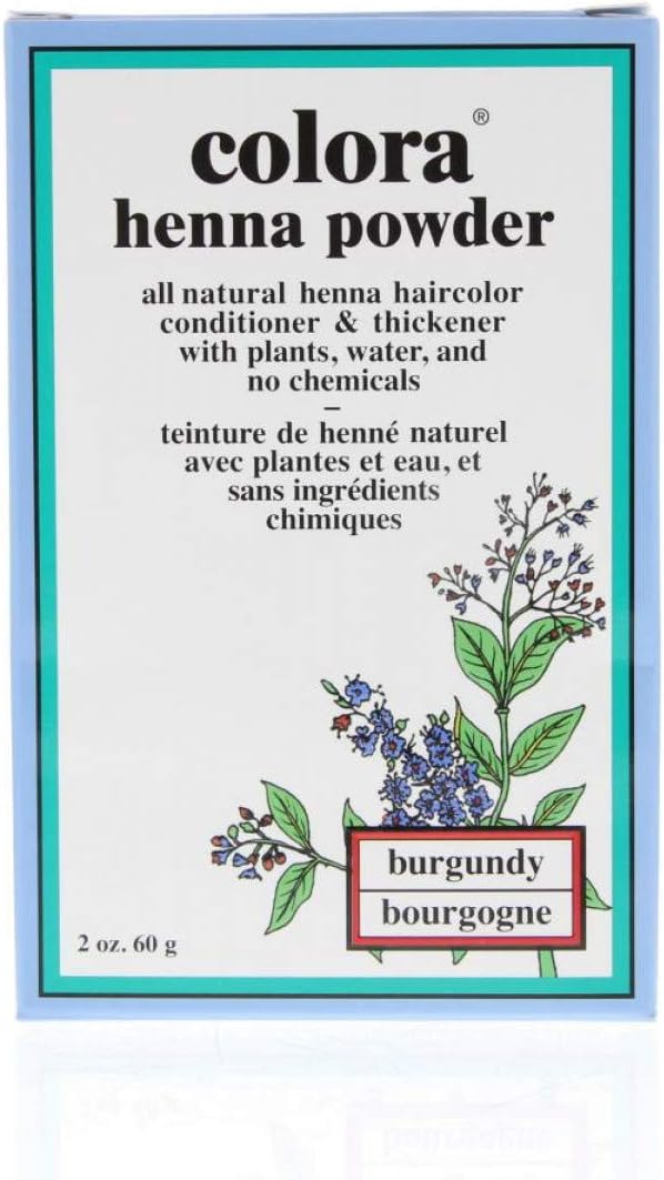 Colora Henna Powder Hair Color – Burgundy