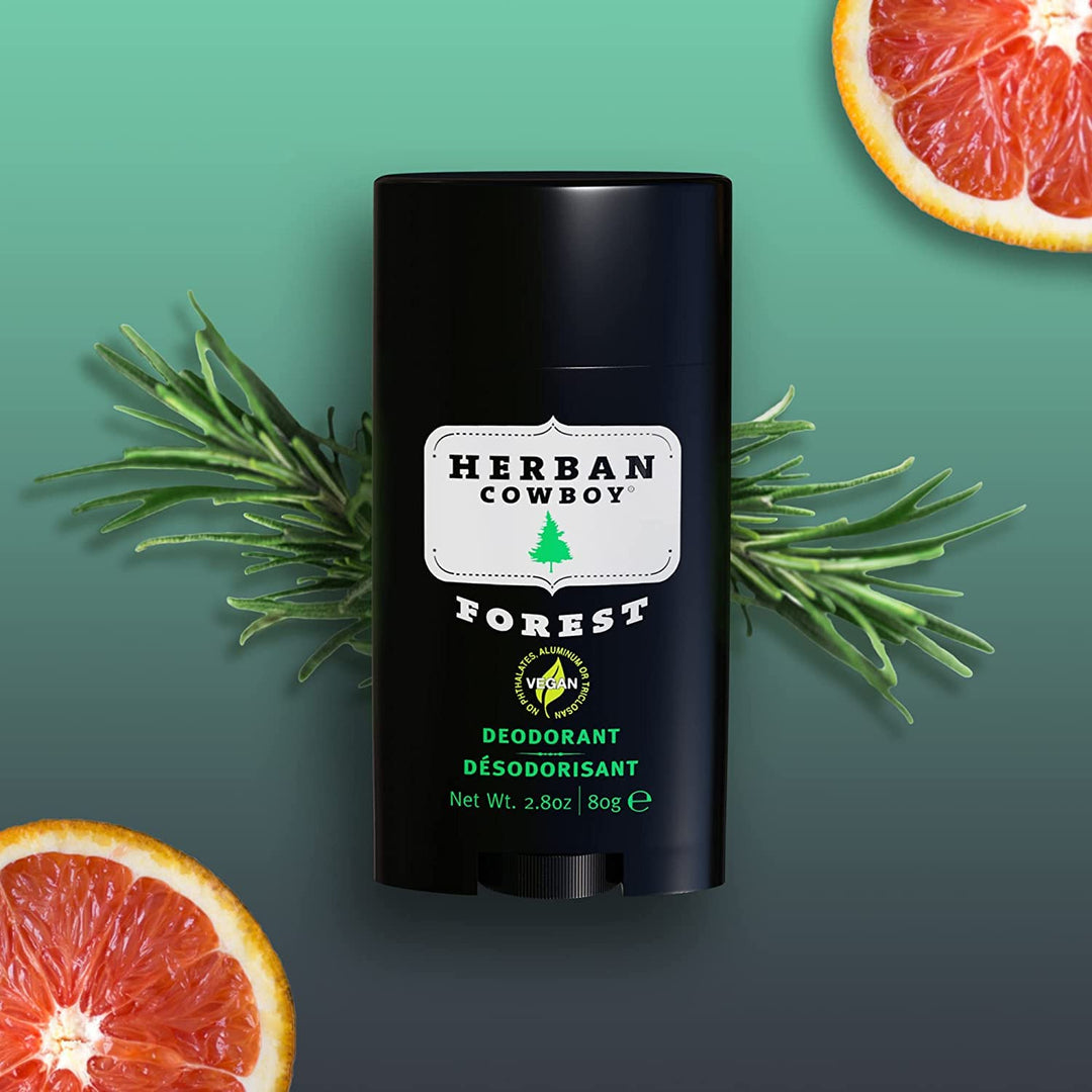 Herban Cowboy Forest Deodorant – Maximum Protection, Long-Lasting Freshness