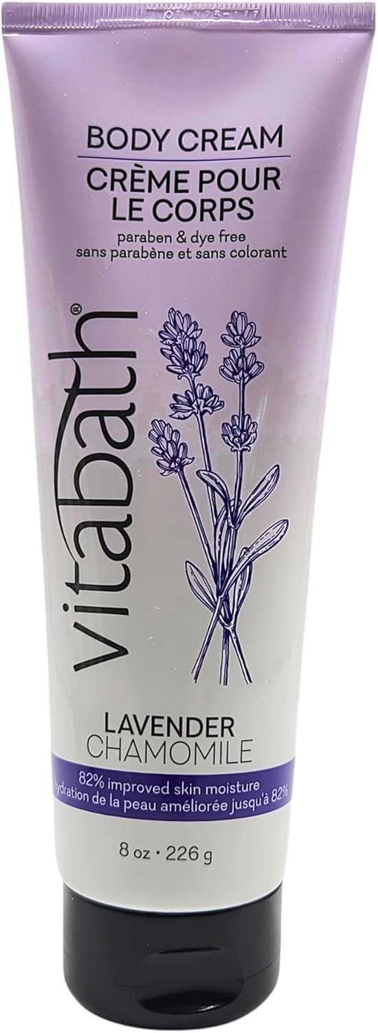 Vitabath Lavender Chamomile Body Cream (8 oz)