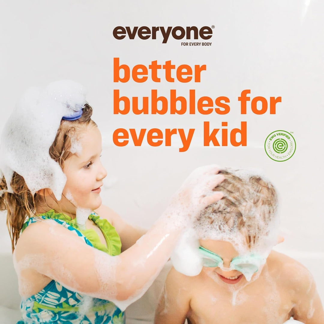 Everyone 3-in-1 Soap for Every Kid – Orange Squeeze | Gentle, Natural Shampoo, Body Wash & Bubble Bath