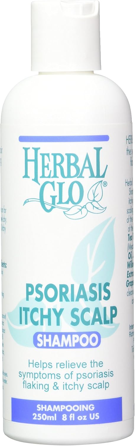 Herbal Glo Psoriasis & Itchy Scalp Shampoo – Soothing, Fast-Acting Relief