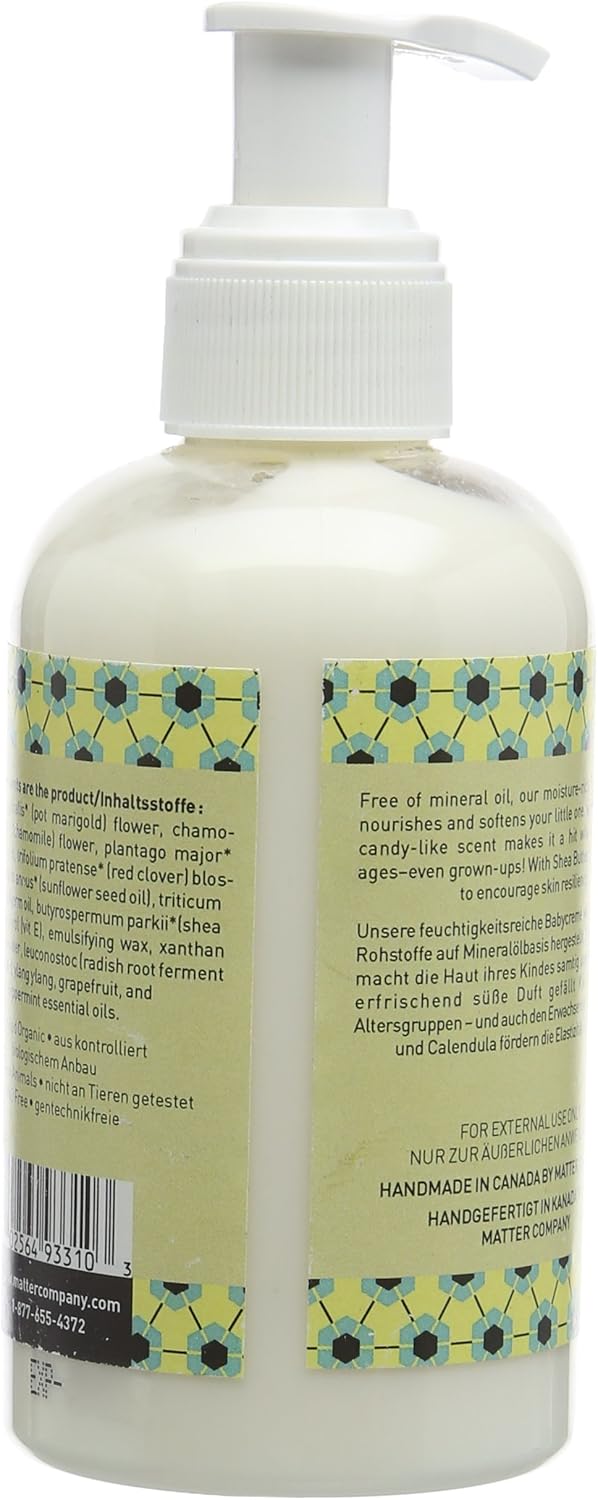 Matter Company Baby Cream – All-Natural Moisturizer for Kids (Shea Butter & Calendula)