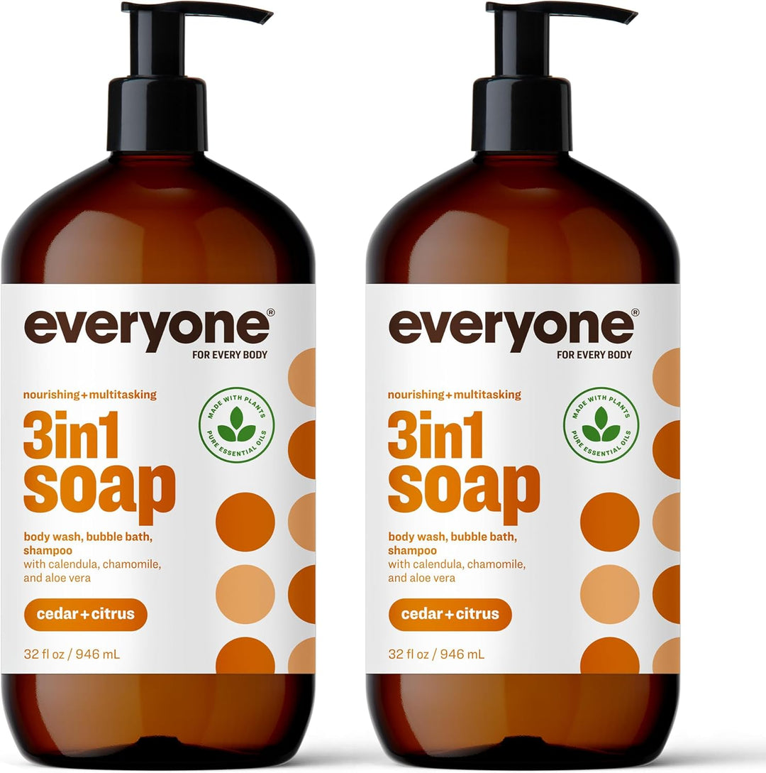 Everyone 3-in-1 Soap for Men – Cedar & Citrus