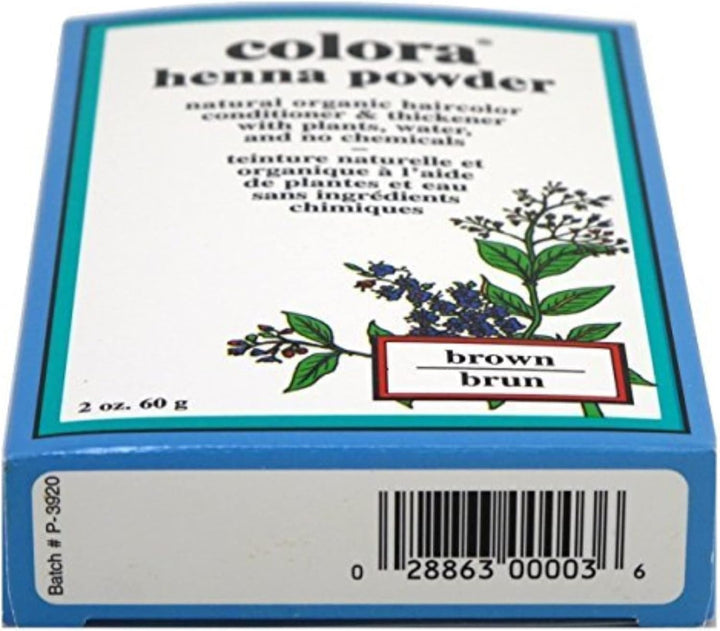 Colora Henna Powder Hair Color – Brown