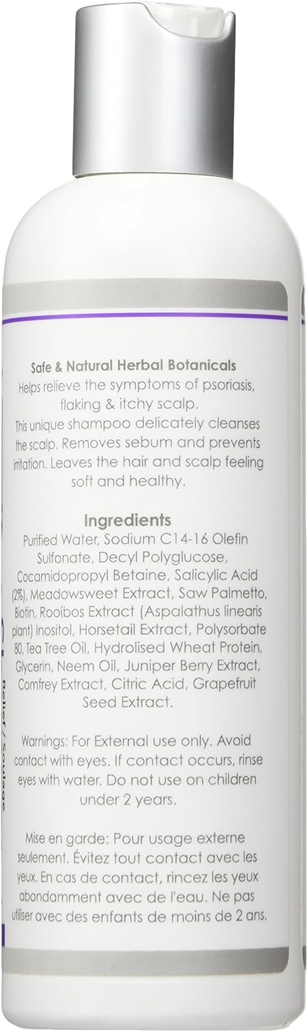 Herbal Glo Advanced Psoriasis & Itchy Scalp Shampoo – Soothing & Therapeutic Relief