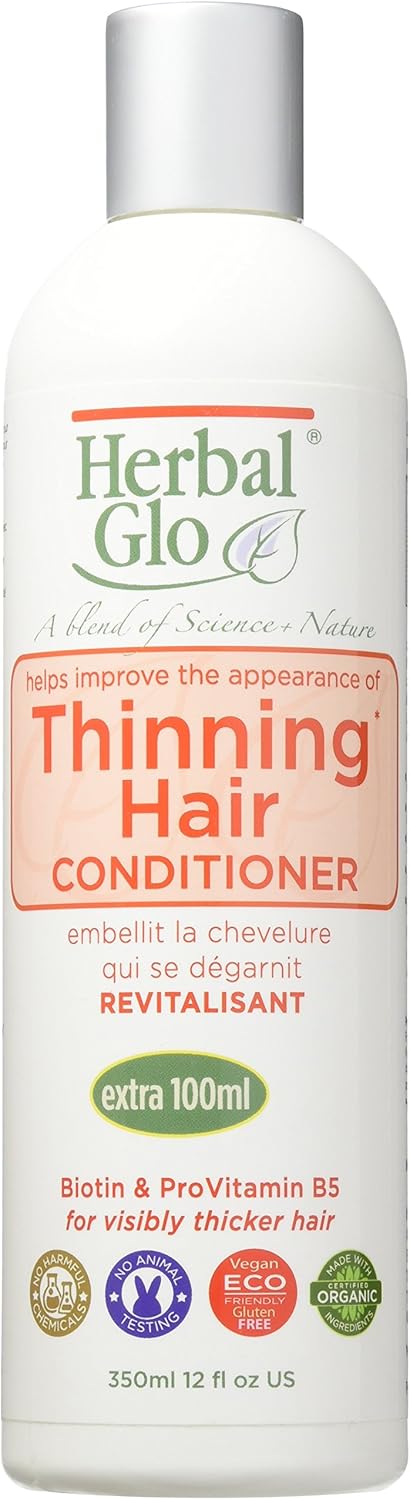 Herbal Glo Thinning Hair Conditioner – Strengthening & Volumizing Formula