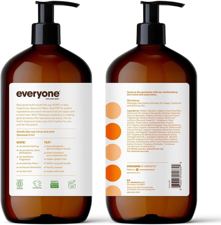 Everyone Lotion – Citrus & Mint | Refreshing, Hydrating Body