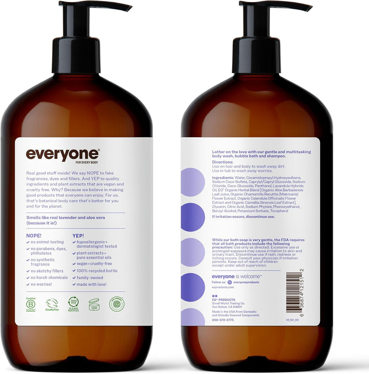 Everyone Lotion – Lavender & Aloe | Nourishing, Hydrating Body & Hand Lotion