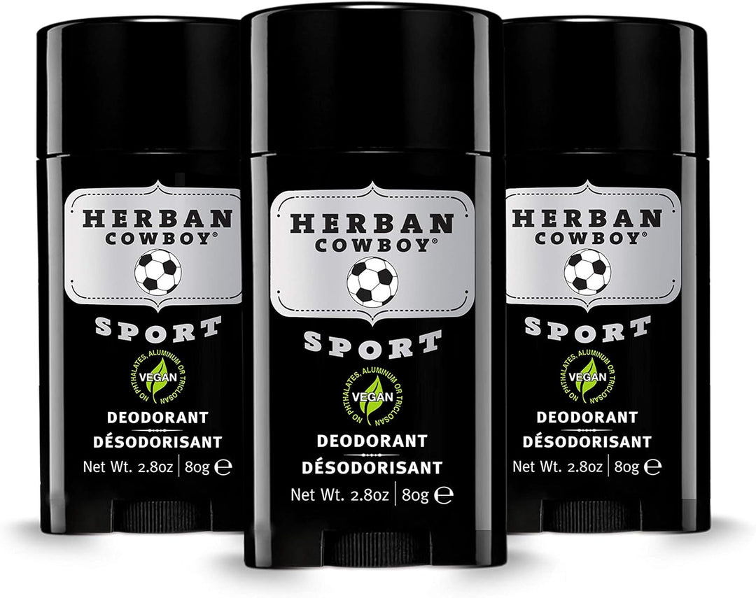 Set Herban Cowboy Sport Deodorant – Maximum Protection for Active Lifestyles