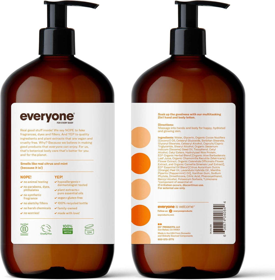 Everyone Lotion – Citrus & Mint | Nourishing, Hydrating Body