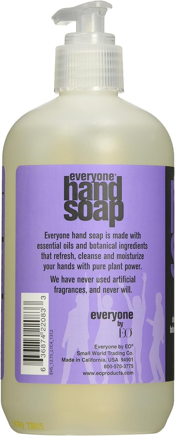 EO Products Everyone Hand Soap – Lavender & Coconut | Soothing, Moisturizing Hand Wash with Panthenol